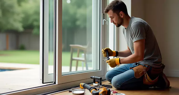 Sliding Glass Door Panel Repair in Palm City, FL