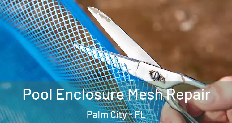  Pool Enclosure Mesh Repair Palm City - FL