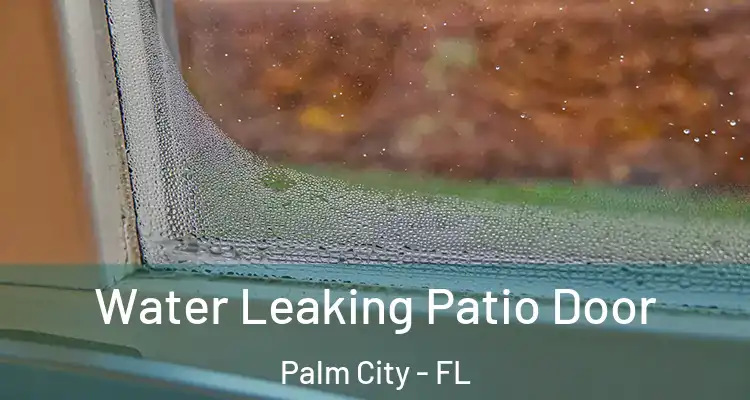  Water Leaking Patio Door Palm City - FL